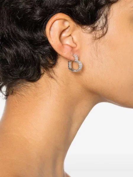 Auskarai Swarovski sidabrinė