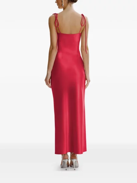 Rochie maxi Framboise fără mâneci de costum roșu