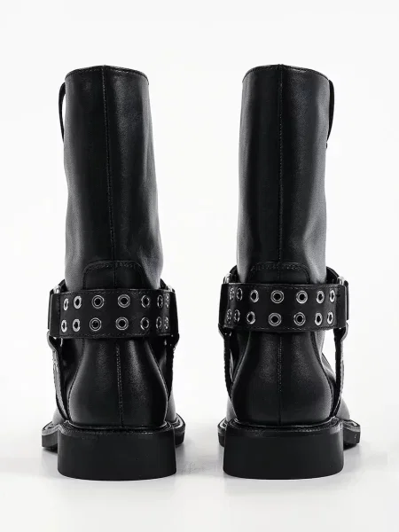 Кожаные ботильоны Karl Lagerfeld
