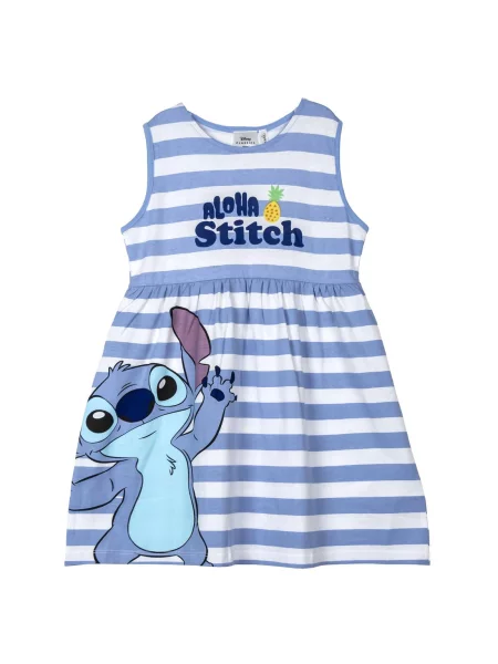 Rochie copii Stitch albastru