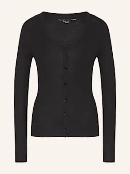 Majestic Filatures Koszulka Z Długim Rękawem schwarz czarny