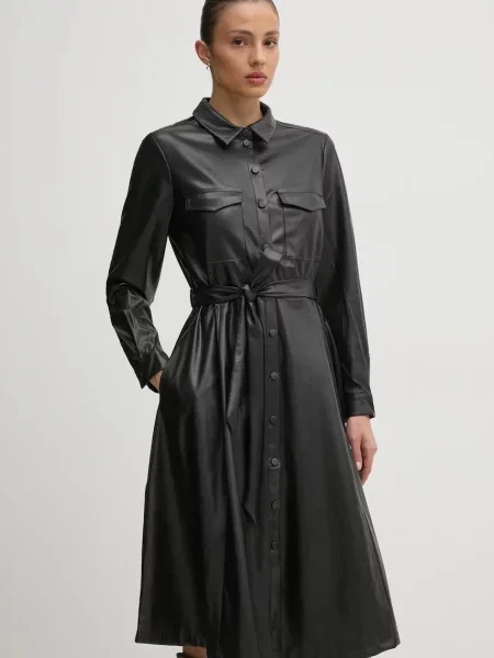 OUI rochie mini evazati negru