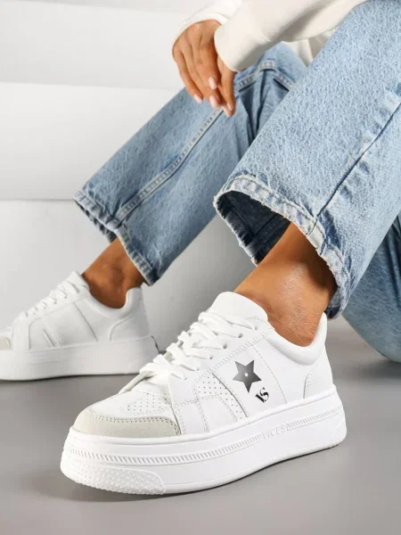 Sneakers Fenarra cu negru alb