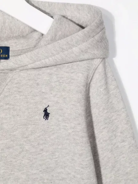 Koszulka polo dziecięca Polo Ralph Lauren szara