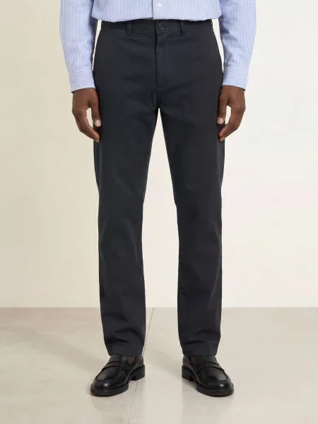 Arket Chino Kalhoty Emory Regular Fit tmavě modrá