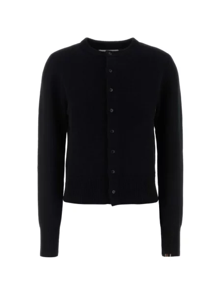 Cardigan Extreme Cashmere din cașmir cu decolteu rotund negru