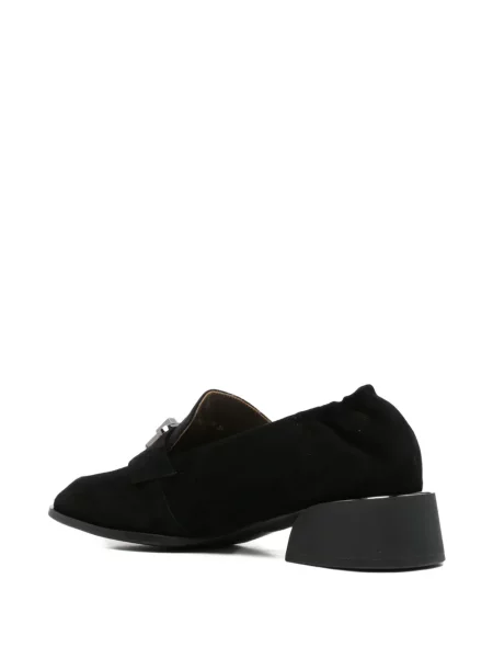 Pantofi loafer Linda Baumann cu cataramă negru