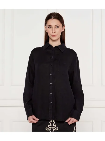 Gant Len ing | Relaxed fit fekete