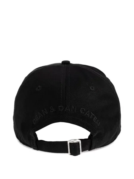 Șapcă Dsquared2 cu broderie negru
