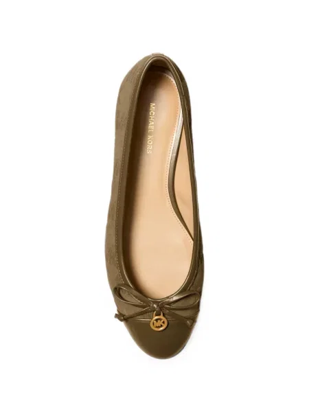 Balerini Michael Kors cu funde verde