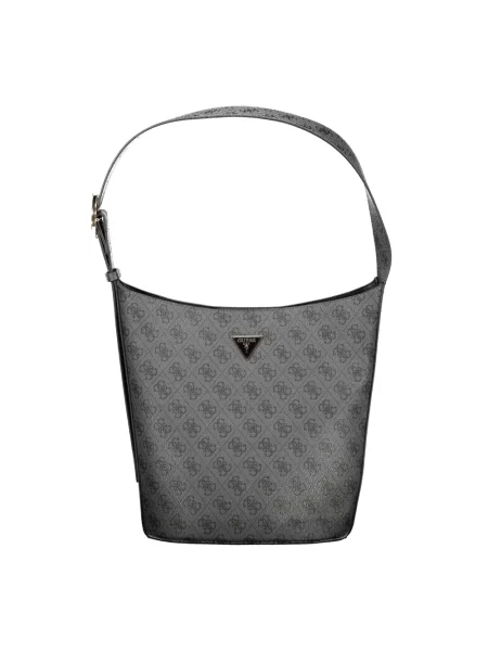 Guess torebka MERIDIAN czarna