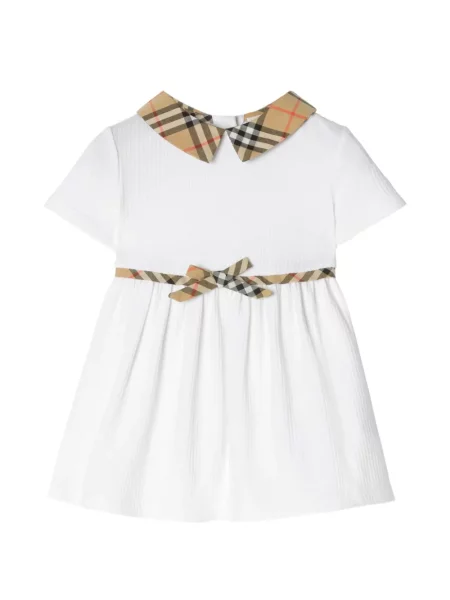 Sukienka dziecięca Burberry biała