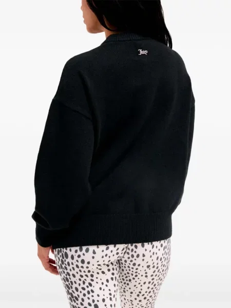 Pulover Juicy Couture cu autograf negru