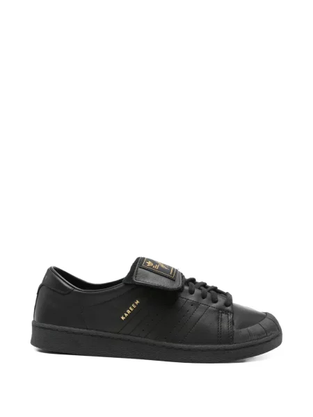 Sneakerși Adidas Forum cu broderie din dantelă negru