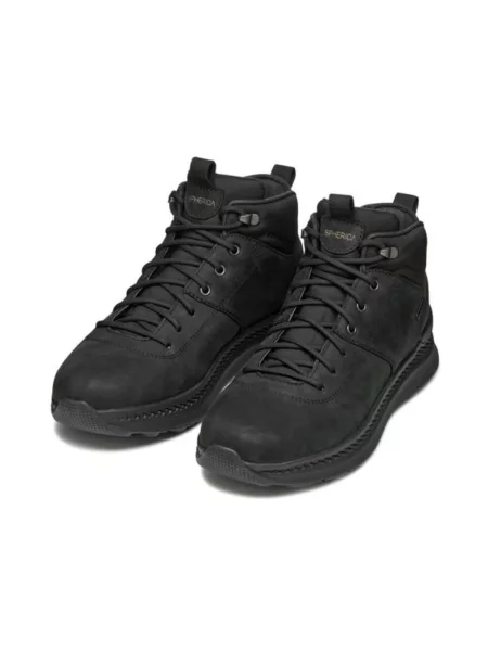 Sneakersy Geox skórzane czarne