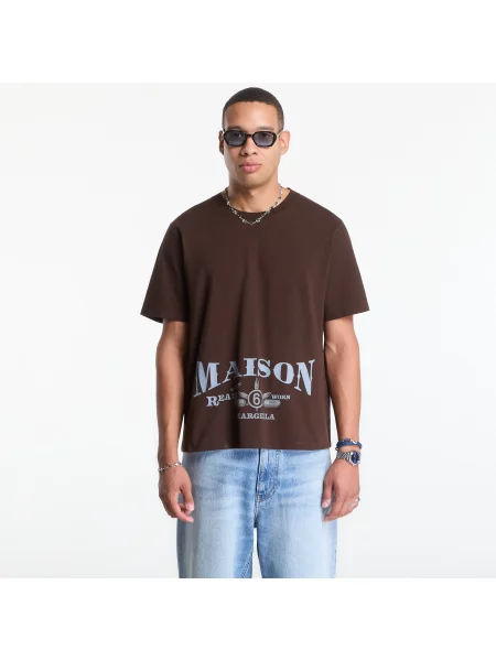 Tricou T-Shirt Brown S maro