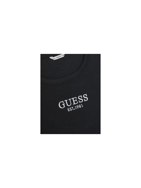 Guess Marškinėliai juoda