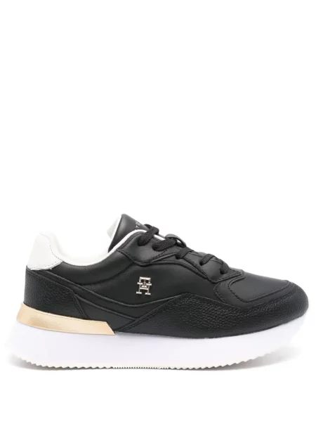 Sneakerși Tommy Hilfiger chunky negru