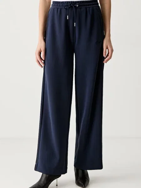 BOSS Orange pantaloni de trening pentru femei cu modal C_Ecurt portocaliu