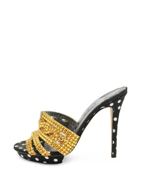 Sandale Gina cu buline negru