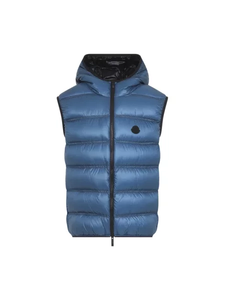 Kamizelka Moncler niebieska