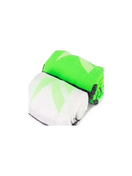 2 pár hosszú szárú unisex zokni Reebok Színes zöld