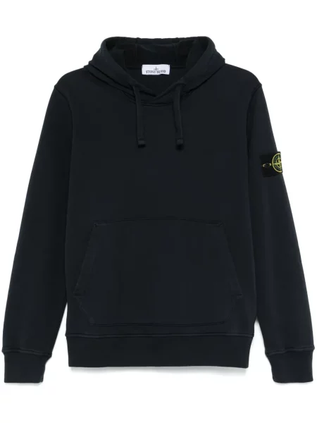 Majica s kapuljačom Stone Island kamenje plava