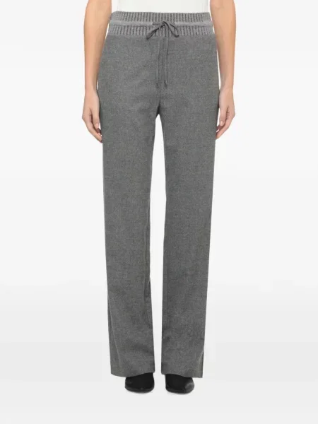 Pantaloni D.exterior cu cordon gri