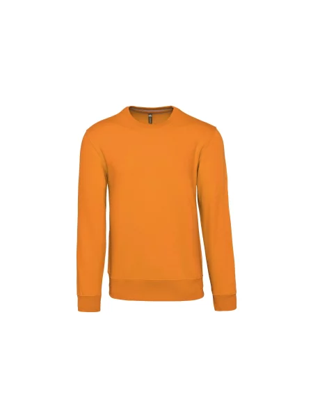 Bluza z okrągłym dekoltem Kariban pomarańczowa