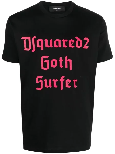 Tricou Dsquared2 scurt negru