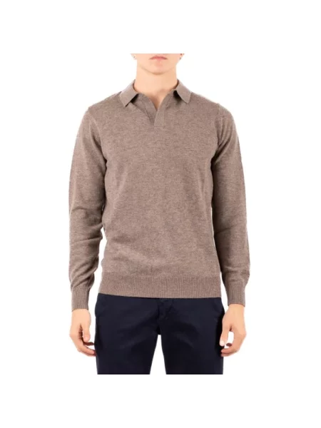 Sweter Saint Barth brązowy