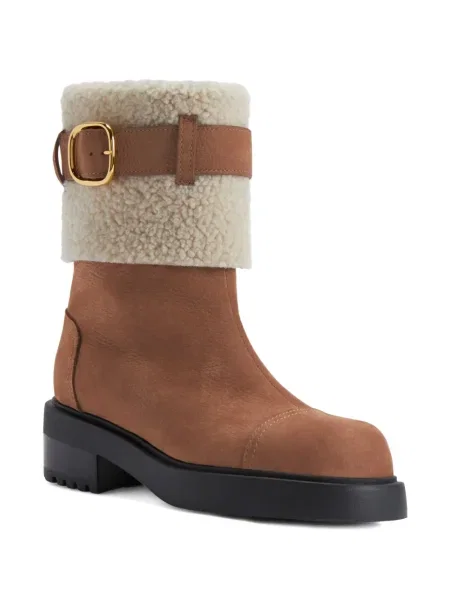 Botine Giuseppe Zanotti cu cataramă maro