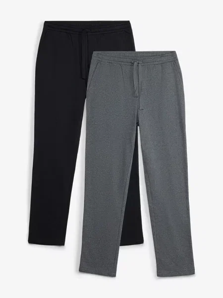 Spodnie joggingowe 2 pary szare