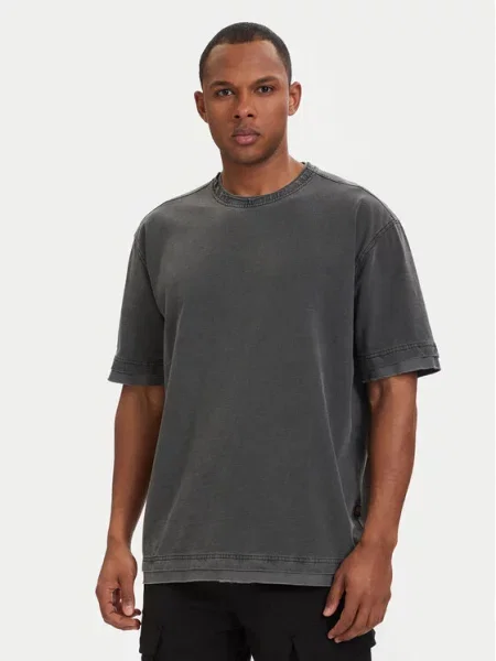G-Star Raw T-Shirt Washed Distressed czarny