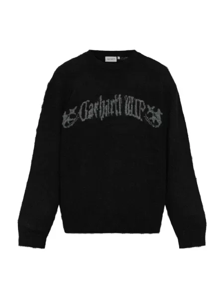 Sweter Carhartt Wip wełniany czarny