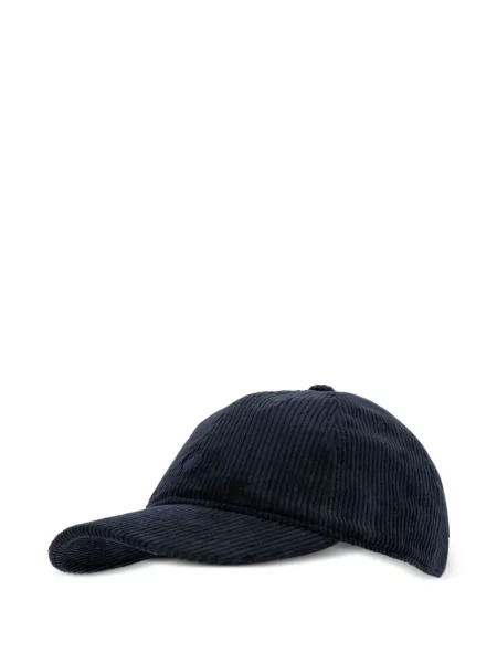 Шапка с козирки Carhartt Wip бродирана синьо