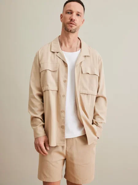 DAN FOX APPAREL Srajca Jordan' bež