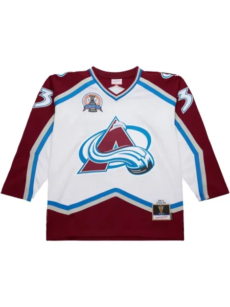 Cămașă Mitchell & Ness din jerseu alb