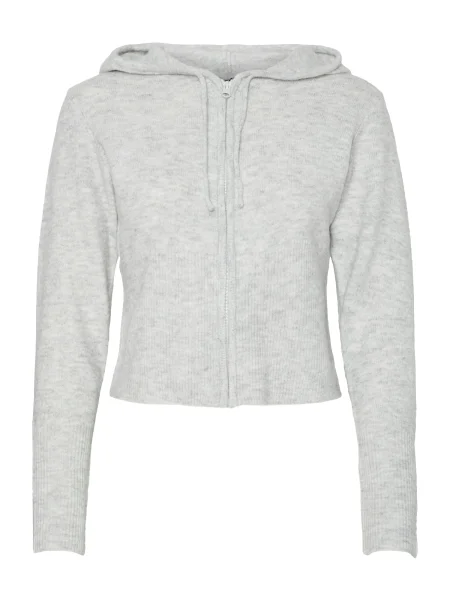 PIECES Geacă tricotată PCRUNNI amestecat gri