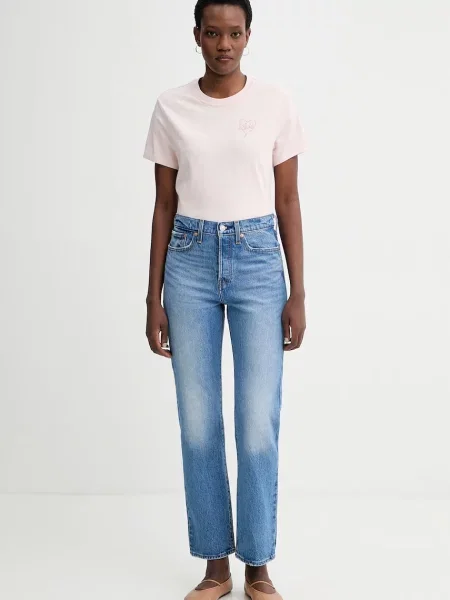 Levi's jeans WEDGIE STRAIGHT albastru