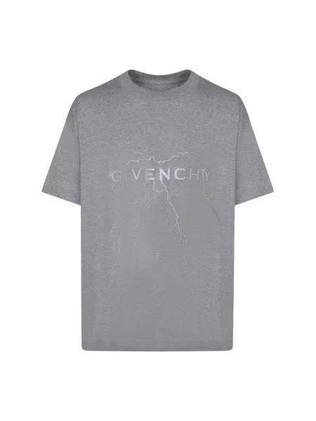 Koszulka Givenchy z logo szara