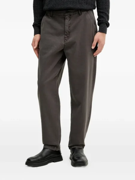 Pantaloni Barbour cu buzunare aplicate gri