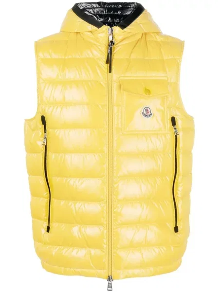 Елек Moncler жълто