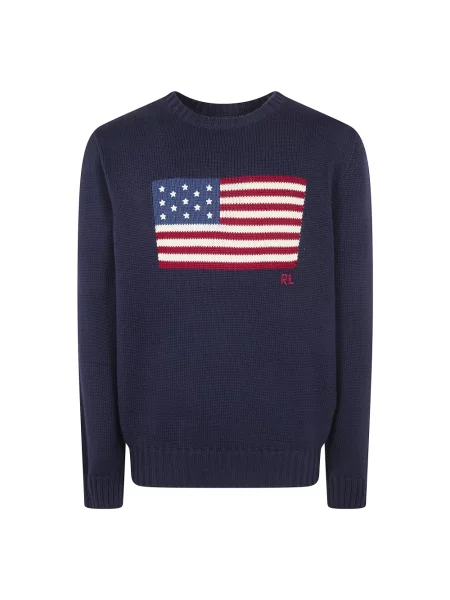 Sweter Polo Ralph Lauren niebieski