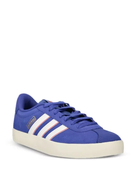 Pruhované běžecké běžecké boty Adidas Run 70S s potiskem černé