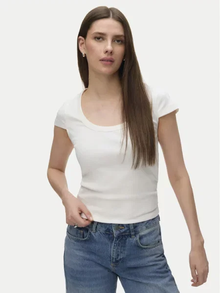 VERO MODA Tricou VMChloe' alb