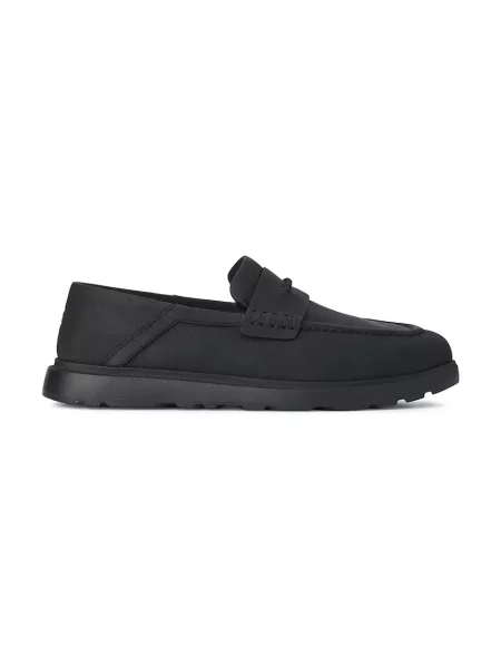 UGG loafers slip-on pentru bărbați din nubuck M Shep Penny Loafer negru