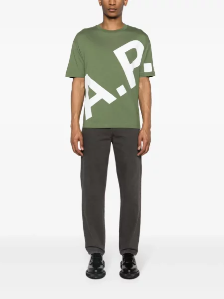 Marškinėliai A.p.c. žalia