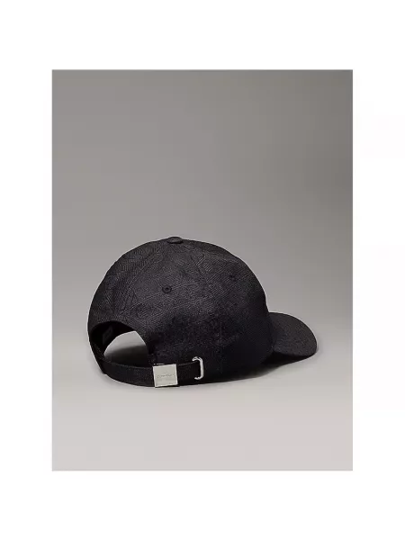 Calvin Klein Kšiltovka Monogram Jacquard Cap černá
