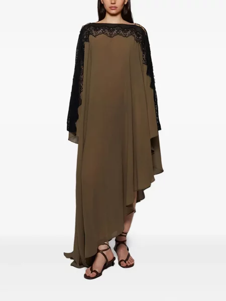 Rochie Christopher Esber de costum verde